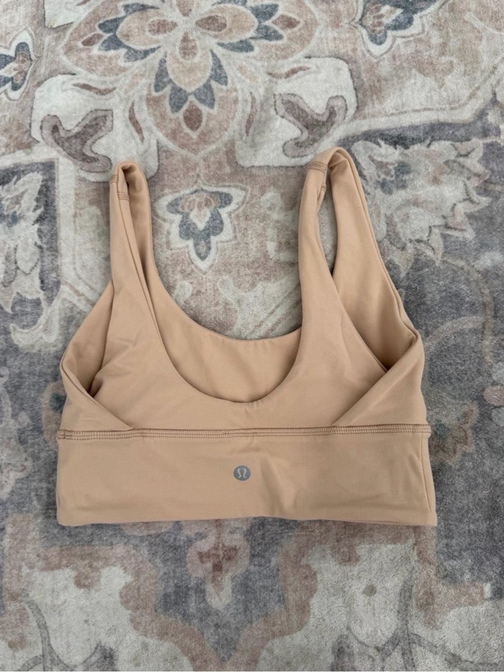 lululemon athletica Beige Scoop Sports Bra